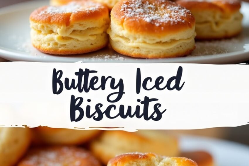 Buttery Iced Biscuits Recipe – Perfect Breakfast or Snack
