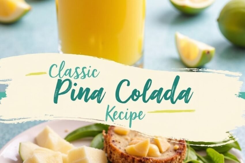 Classic Piña Colada Recipe – Tropical Paradise in a Glass