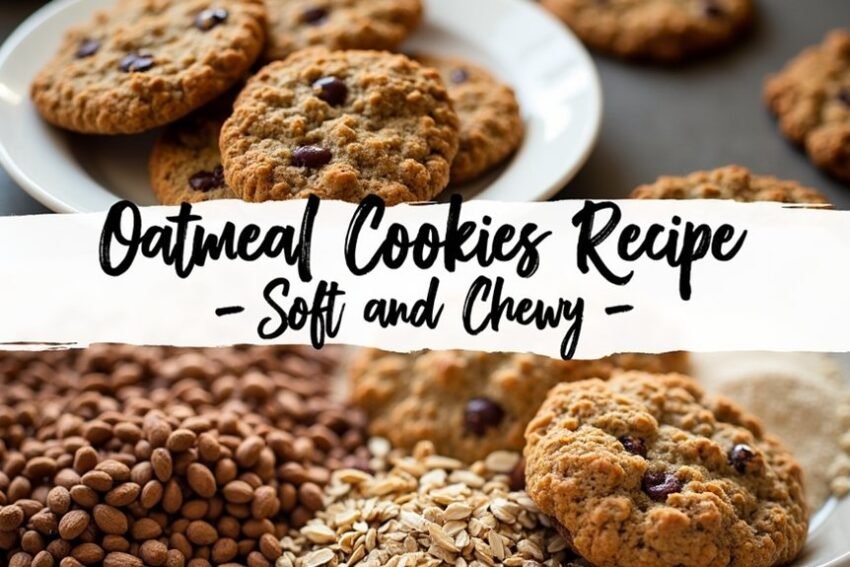 Oatmeal Cookies Recipe – Soft and Chewy