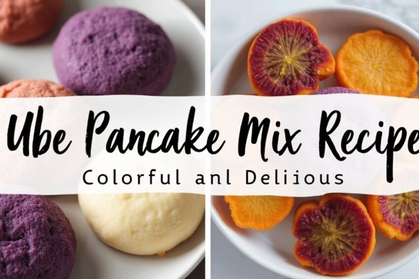 Ube Mochi Pancake Mix Recipe – Colorful and Delicious